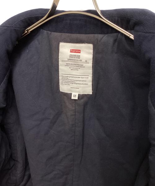 SUPREME（シュプリーム）Supreme (シュプリーム) Pコート ネイビー サイズ:Ｍの古着・服飾アイテム