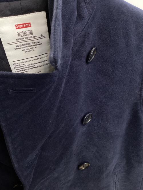 SUPREME（シュプリーム）Supreme (シュプリーム) Pコート ネイビー サイズ:Ｍの古着・服飾アイテム