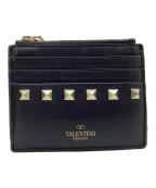 VALENTINO GARAVANIヴァレンティノ・ガラヴァーニ）の古着「フラグメントケース ロックスタッズ」｜ブラック×ゴールド