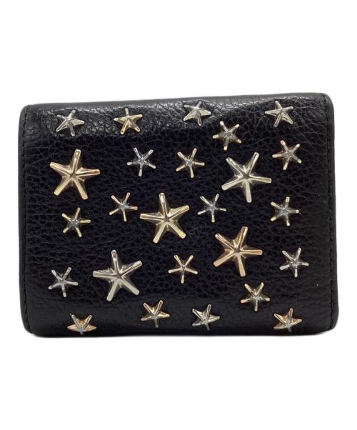 JIMMY CHOO（ジミーチュウ）JIMMY CHOO (ジミーチュウ) 3つ折り財布 スタースタッズの古着・服飾アイテム