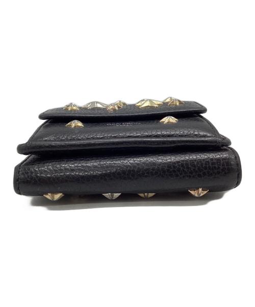 JIMMY CHOO（ジミーチュウ）JIMMY CHOO (ジミーチュウ) 3つ折り財布 スタースタッズの古着・服飾アイテム