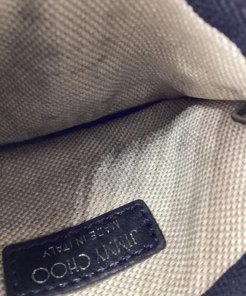JIMMY CHOO（ジミーチュウ）JIMMY CHOO (ジミーチュウ) コインケース スタースタッズ ブラックの古着・服飾アイテム