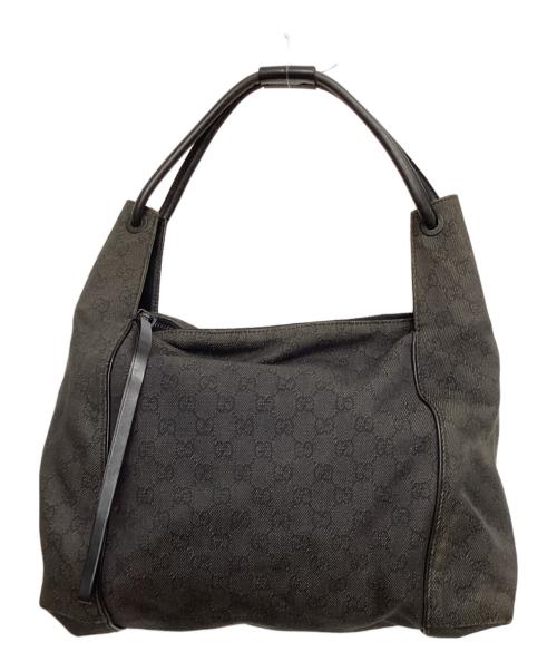 GUCCI（グッチ）GUCCI (グッチ) ショルダーバッグ ブラックの古着・服飾アイテム