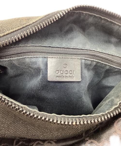 GUCCI（グッチ）GUCCI (グッチ) ショルダーバッグ ブラックの古着・服飾アイテム