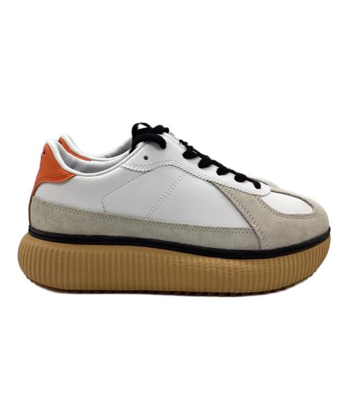 Onitsuka Tiger（オニツカタイガー）Onitsuka Tiger (オニツカタイガー) ローカットスニーカー DELECITY グレー×ホワイト サイズ:23.5の古着・服飾アイテム
