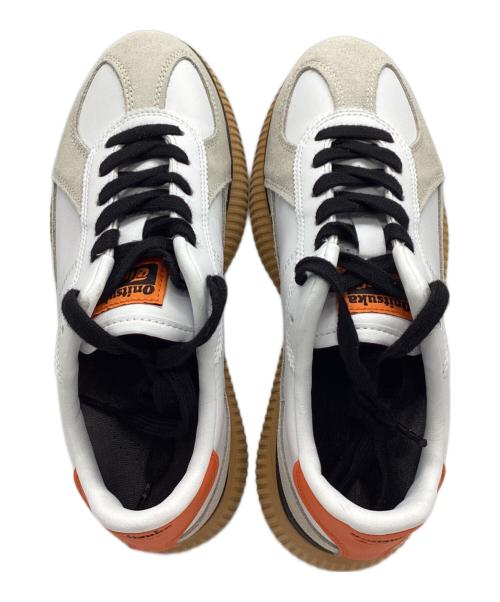 Onitsuka Tiger（オニツカタイガー）Onitsuka Tiger (オニツカタイガー) ローカットスニーカー DELECITY グレー×ホワイト サイズ:23.5の古着・服飾アイテム