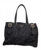 PRADAプラダ）の古着「トートバッグ」｜ブラック
