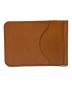 KC's LEATHER CRAFT (ケーシーズ) カードケース マネークリップ クリップオン キャメル：8000円