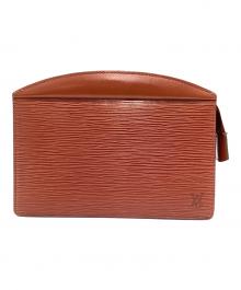 LOUIS VUITTON（ルイ ヴィトン）の古着「クラッチバッグ トゥルース クレタ」｜ブラウン