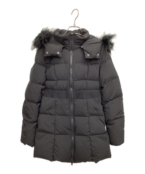 GYDA（ジェイダ）GYDA (ジェイダ) SymmetryGYDAベルト付きロングダウンコート ブラック サイズ:Fre 未使用品の古着・服飾アイテム