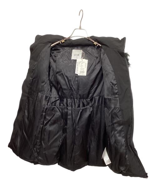 GYDA（ジェイダ）GYDA (ジェイダ) SymmetryGYDAベルト付きロングダウンコート ブラック サイズ:Fre 未使用品の古着・服飾アイテム