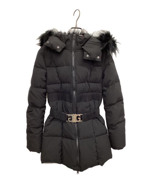 GYDA（ジェイダ）GYDA (ジェイダ) SymmetryGYDAベルト付きロングダウンコート ブラック サイズ:Fre 未使用品の古着・服飾アイテム