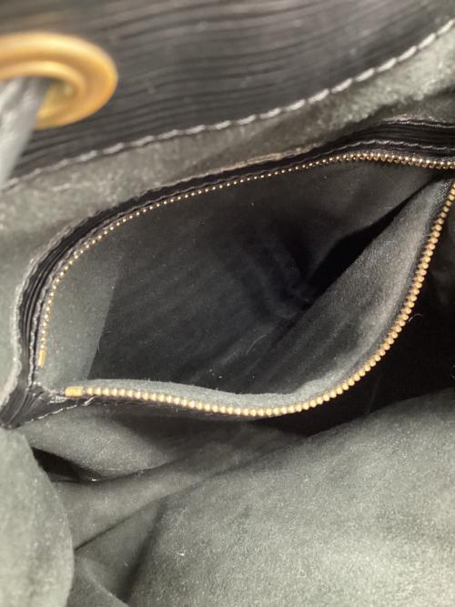 LOUIS VUITTON（ルイ ヴィトン）LOUIS VUITTON (ルイ ヴィトン) 巾着ショルダーバッグ ノエ ブラックの古着・服飾アイテム