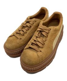PUMA（プーマ）の古着「厚底スニーカー」｜ブラウン