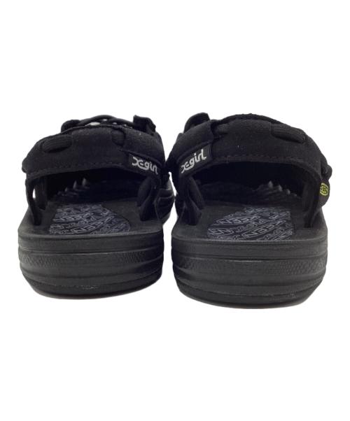 KEEN（キーン）KEEN (キーン) サンダル ブラック サイズ:24.5の古着・服飾アイテム