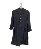COMME des GARCONSコムデギャルソン）の古着「トリアセテートプリーツワンピース」｜ブラック