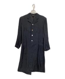 COMME des GARCONS（コムデギャルソン）の古着「トリアセテートプリーツワンピース」｜ブラック