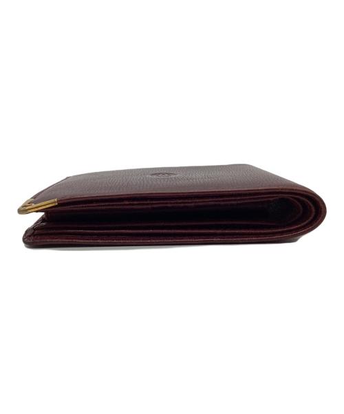 Cartier（カルティエ）Cartier (カルティエ) 2つ折り財布 ボルドーの古着・服飾アイテム