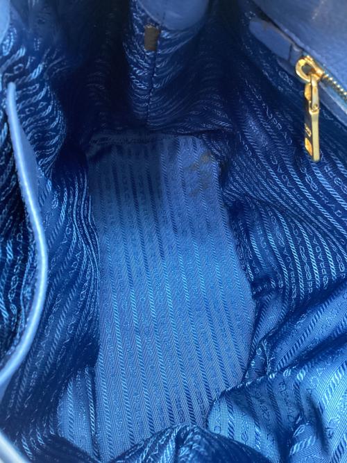 PRADA（プラダ）PRADA (プラダ) ワンショルダーバッグ ブルーの古着・服飾アイテム
