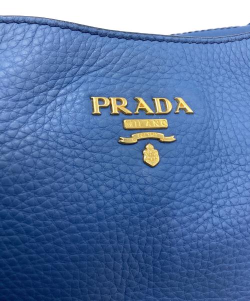PRADA（プラダ）PRADA (プラダ) ワンショルダーバッグ ブルーの古着・服飾アイテム