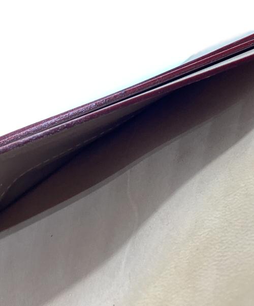 GANZO（ガンゾ）GANZO (ガンゾ) 2つ折り財布 通しマチ長財布 グリーンの古着・服飾アイテム