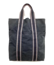 HERMES（エルメス）の古着「トートバッグ」｜ブラック×グレー