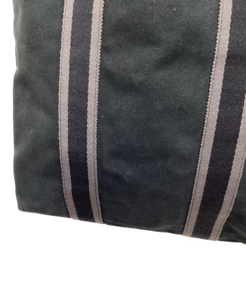 HERMES（エルメス）HERMES (エルメス) トートバッグ ブラック×グレーの古着・服飾アイテム