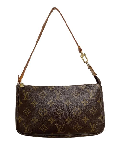 LOUIS VUITTON（ルイ ヴィトン）LOUIS VUITTON (ルイ ヴィトン) ポーチ ポシェット・アクセソワール ブラウンの古着・服飾アイテム