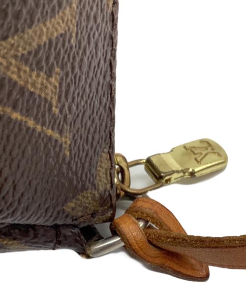 LOUIS VUITTON（ルイ ヴィトン）LOUIS VUITTON (ルイ ヴィトン) ポーチ ポシェット・アクセソワール ブラウンの古着・服飾アイテム