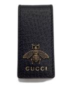 GUCCIグッチ）の古着「マネークリップ」｜ブラック