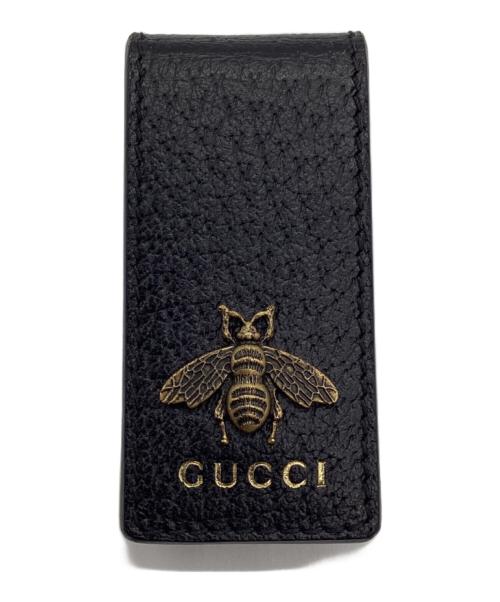 GUCCI（グッチ）GUCCI (グッチ) マネークリップ ブラックの古着・服飾アイテム