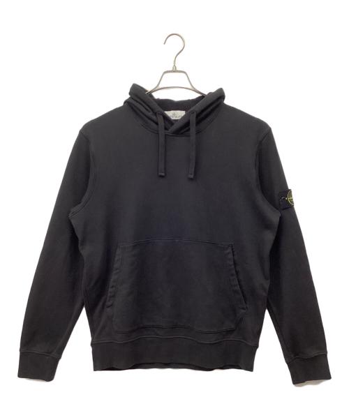 STONE ISLAND（ストーンアイランド）STONE ISLAND (ストーンアイランド) プルオーバーパーカー ブラック サイズ:XLの古着・服飾アイテム