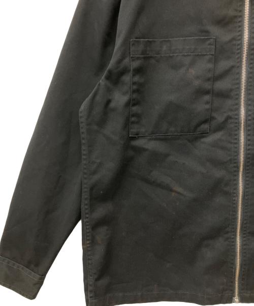 stussy（ステューシー）stussy (ステューシー) ジップアップワークジャケット ブラック サイズ:Sの古着・服飾アイテム
