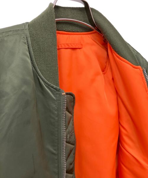 ALPHA（アルファ）ALPHA (アルファ) MA-1ジャケット オリーブ サイズ:Sの古着・服飾アイテム