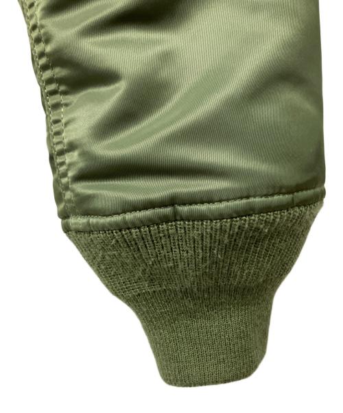 ALPHA（アルファ）ALPHA (アルファ) MA-1ジャケット オリーブ サイズ:Sの古着・服飾アイテム