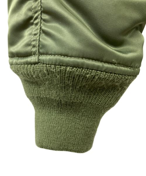 ALPHA（アルファ）ALPHA (アルファ) MA-1ジャケット オリーブ サイズ:Sの古着・服飾アイテム