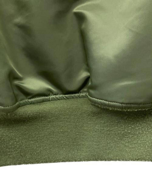 ALPHA（アルファ）ALPHA (アルファ) MA-1ジャケット オリーブ サイズ:Sの古着・服飾アイテム