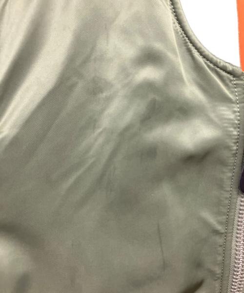 ALPHA（アルファ）ALPHA (アルファ) MA-1ジャケット オリーブ サイズ:Sの古着・服飾アイテム