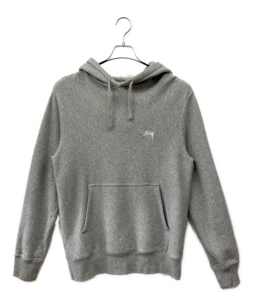 stussy（ステューシー）stussy (ステューシー) プルオーバーパーカー ブルー サイズ:S　の古着・服飾アイテム