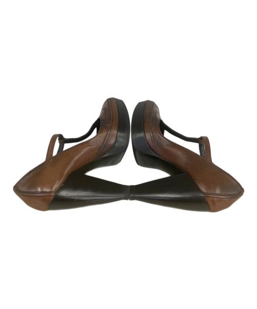 FENDI（フェンディ）FENDI (フェンディ) ハイヒールパンプス ブラウン サイズ:SIZE36の古着・服飾アイテム