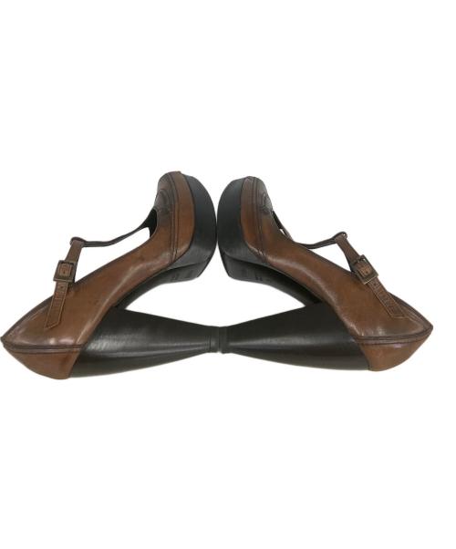 FENDI（フェンディ）FENDI (フェンディ) ハイヒールパンプス ブラウン サイズ:SIZE36の古着・服飾アイテム