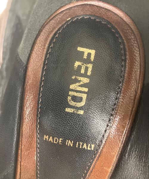 FENDI（フェンディ）FENDI (フェンディ) ハイヒールパンプス ブラウン サイズ:SIZE36の古着・服飾アイテム