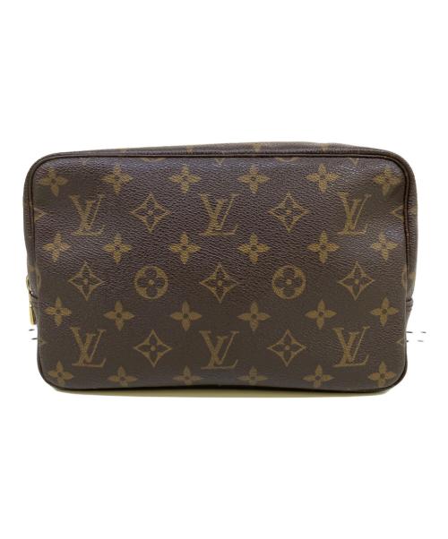 LOUIS VUITTON（ルイ ヴィトン）LOUIS VUITTON (ルイ ヴィトン) コスメポーチ ブラウンの古着・服飾アイテム