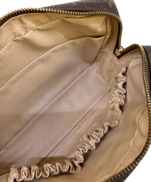 LOUIS VUITTON（ルイ ヴィトン）LOUIS VUITTON (ルイ ヴィトン) コスメポーチ ブラウンの古着・服飾アイテム