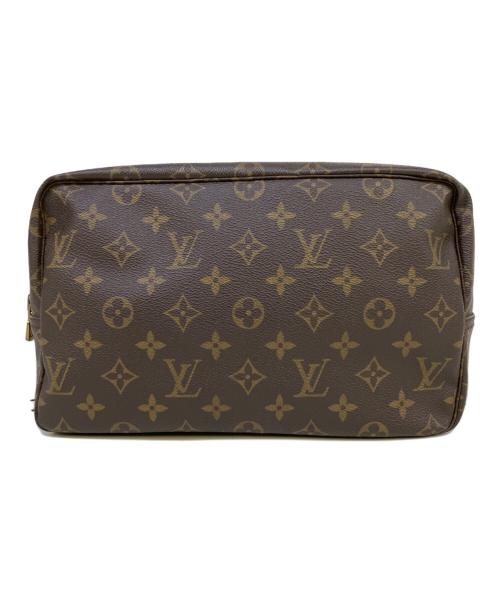 LOUIS VUITTON（ルイ ヴィトン）LOUIS VUITTON (ルイ ヴィトン) コスメポーチ ブラウンの古着・服飾アイテム