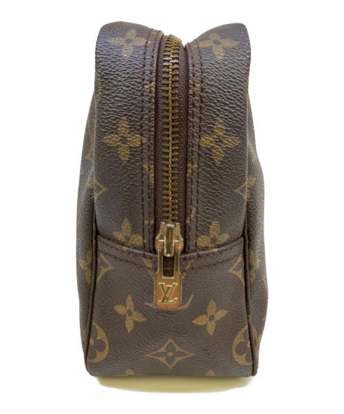 LOUIS VUITTON（ルイ ヴィトン）LOUIS VUITTON (ルイ ヴィトン) コスメポーチ ブラウンの古着・服飾アイテム