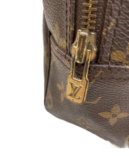 LOUIS VUITTON（ルイ ヴィトン）LOUIS VUITTON (ルイ ヴィトン) コスメポーチ ブラウンの古着・服飾アイテム