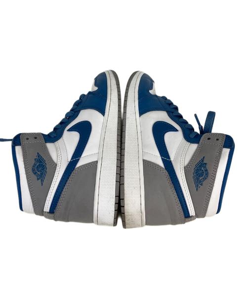 NIKE（ナイキ）NIKE (ナイキ) Nike GS Air Jordan 1 OG （エアジョーダン） ブルー×ホワイト サイズ:UK3.5の古着・服飾アイテム