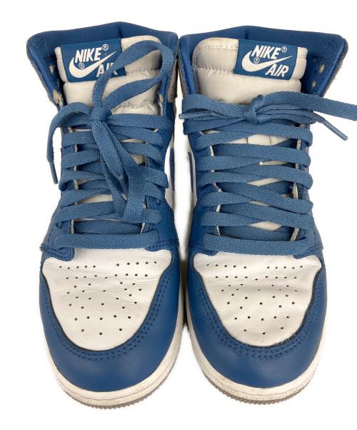 NIKE（ナイキ）NIKE (ナイキ) Nike GS Air Jordan 1 OG （エアジョーダン） ブルー×ホワイト サイズ:UK3.5の古着・服飾アイテム