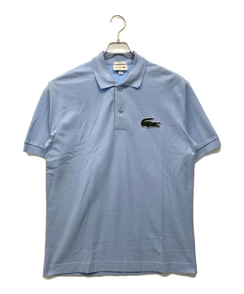 LACOSTE（ラコステ）LACOSTE (ラコステ) ルーズフィットコットンピケポロシャツ ライトブルー サイズ:S 未使用品の古着・服飾アイテム